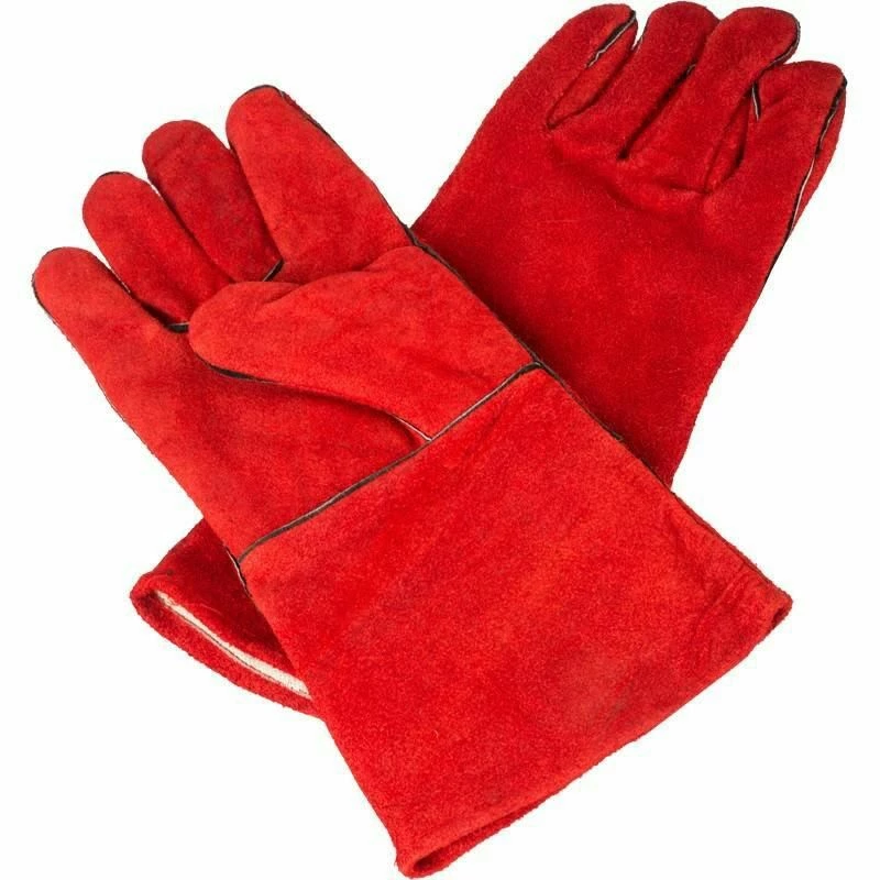 Краги спилковые Трек